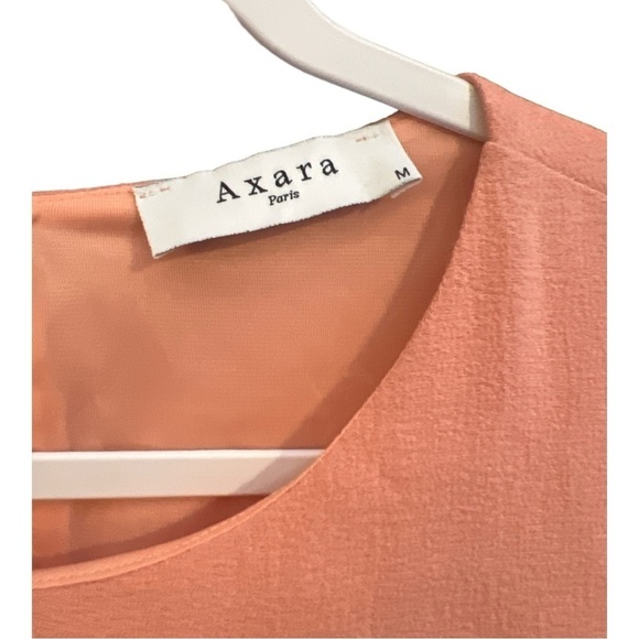 Axara Paris Pink Shift Dress With Pockets Open Back Size Medium TY1 - Picture 2 of 6